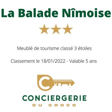 La Balade Nimoise Center Car Park Ac Apartment Nîmes Exterior foto